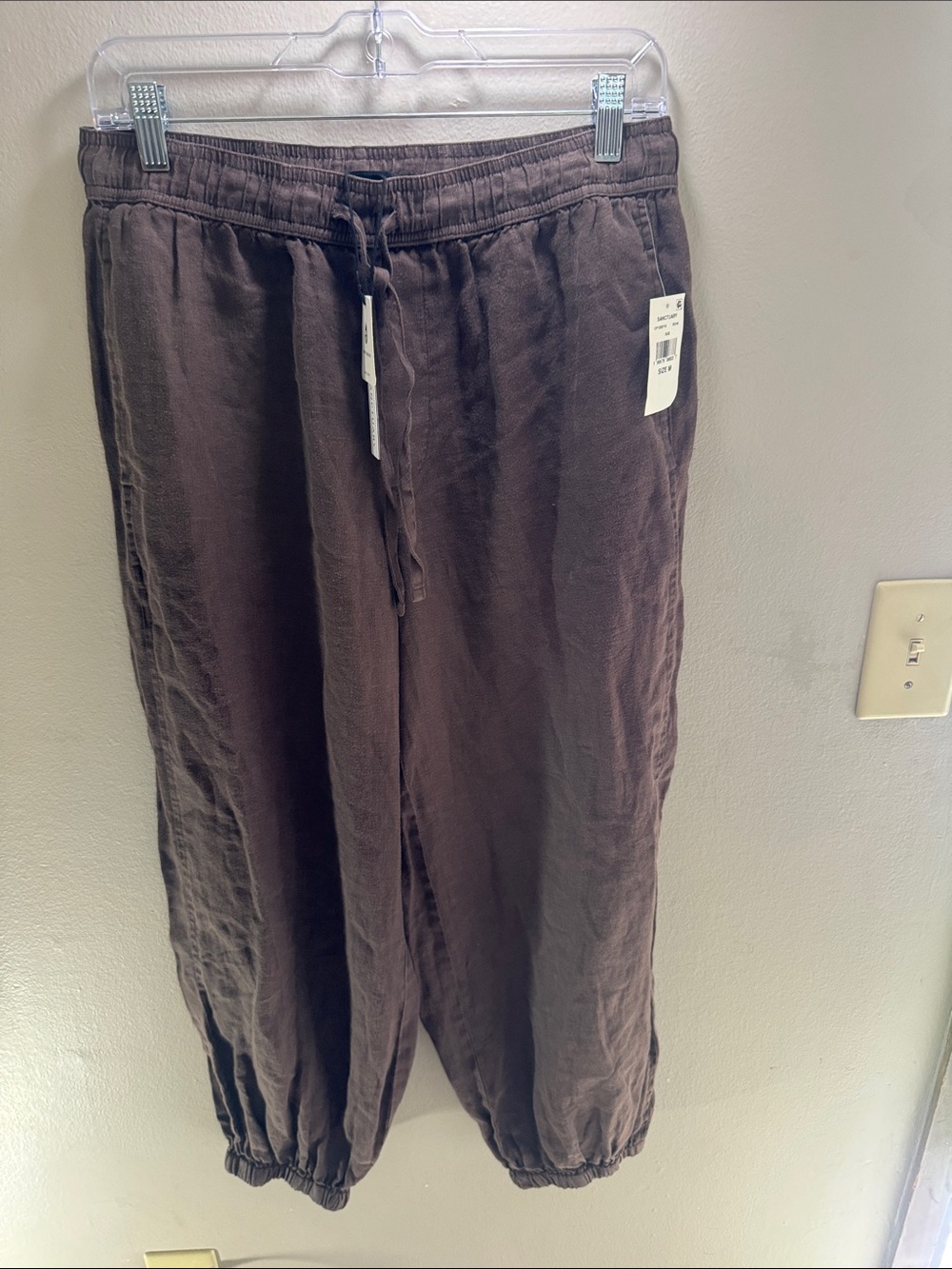 Sanctuary women Brown Drawstring cargo caprice